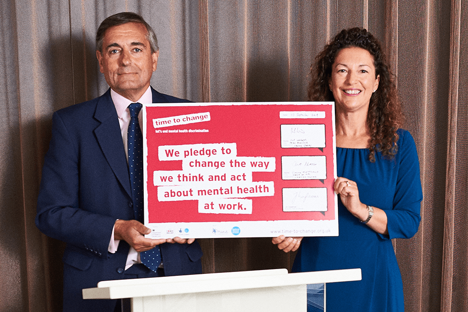 Carter Jonas signs-up to Time to Change initiative
